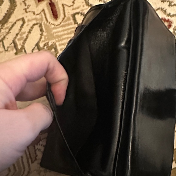 CHANEL Black Quilted Leather Wallet Vintage with COA - Picture 6 of 15